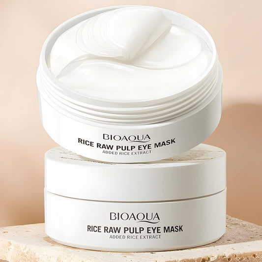 MASCARILLA PARA OJOS DE ARROZ BLANCO BIOACQUA💜
